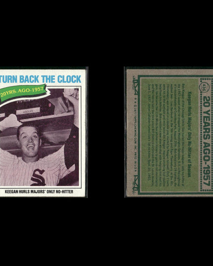 Chicago White Sox 1977 Topps Baseball 11-Card Lot Topps VG