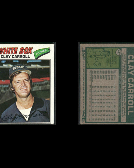 Chicago White Sox 1977 Topps Baseball 11-Card Lot Topps VG