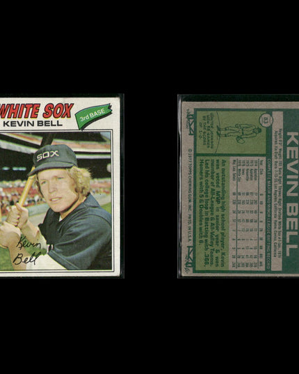 Chicago White Sox 1977 Topps Baseball 11-Card Lot Topps VG