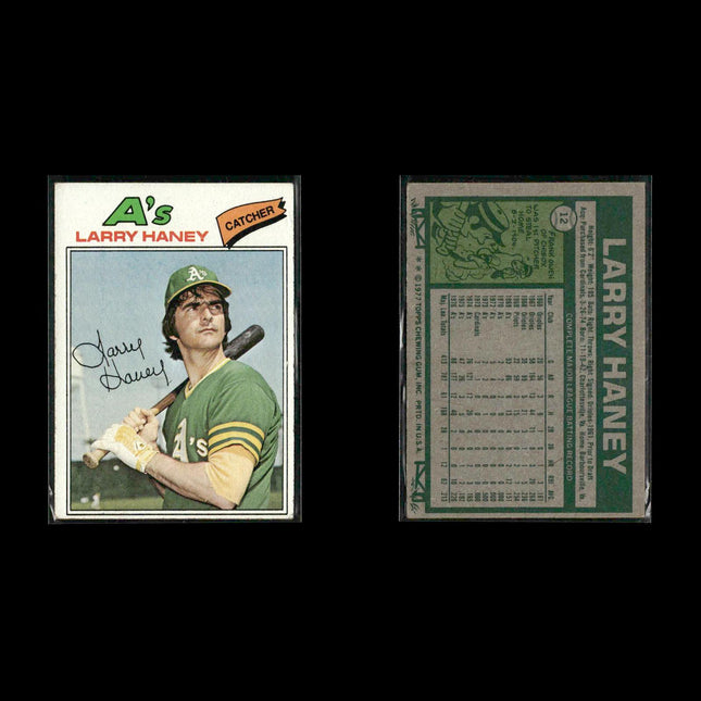 Oakland Athletics 1977 Topps Baseball 29-Card Lot Topps VG