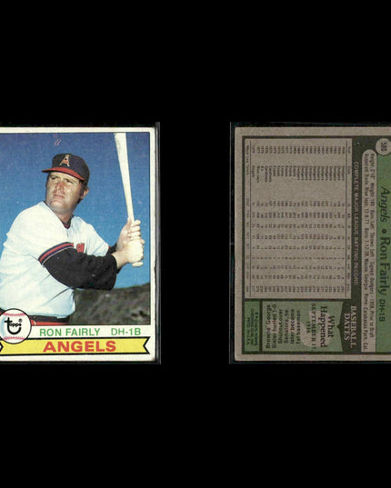 California Angels 1979 Topps Baseball 40-Card Lot Topps VG