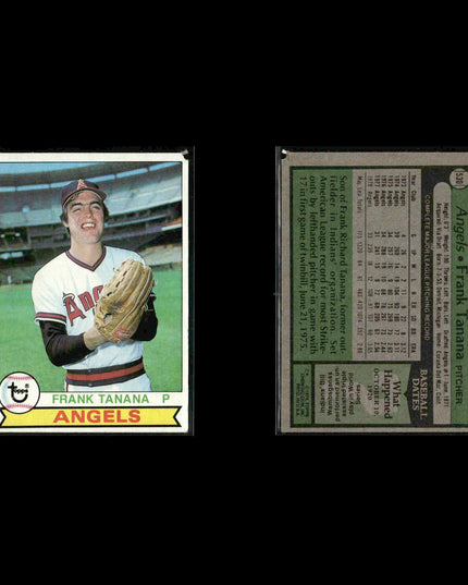 California Angels 1979 Topps Baseball 40-Card Lot Topps VG