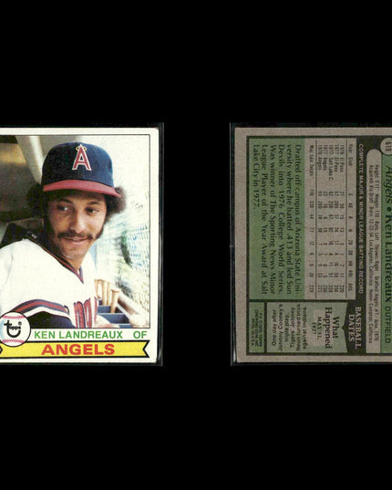 California Angels 1979 Topps Baseball 40-Card Lot Topps VG