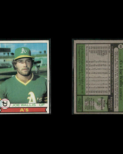 Oakland Athletics 1979 Topps Baseball 38-Card Lot Topps VG