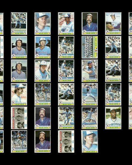 Toronto Blue Jays 1979 Topps Baseball 40-Card Lot Topps VG