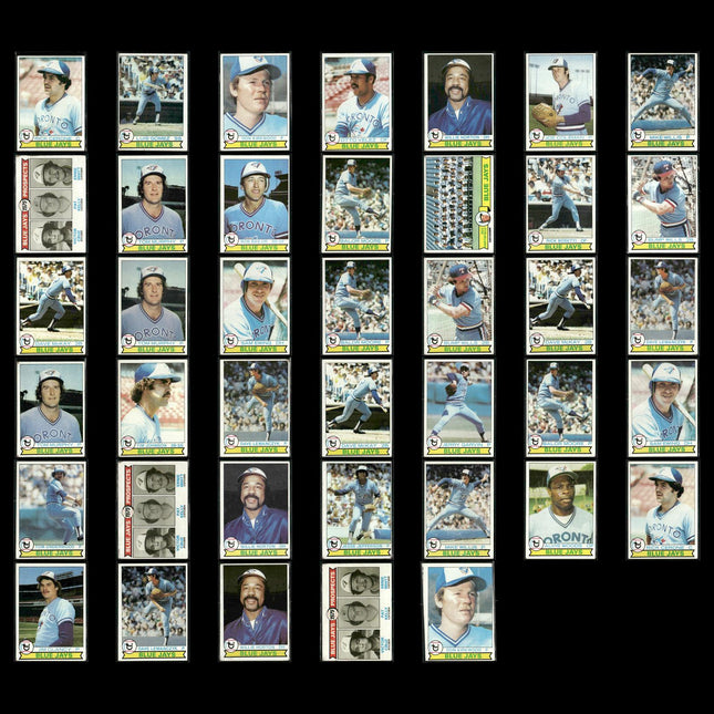 Toronto Blue Jays 1979 Topps Baseball 40-Card Lot Topps VG