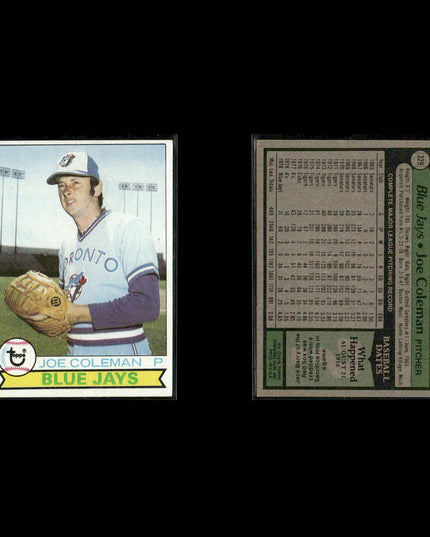 Toronto Blue Jays 1979 Topps Baseball 40-Card Lot Topps VG
