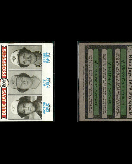 Toronto Blue Jays 1979 Topps Baseball 40-Card Lot Topps VG