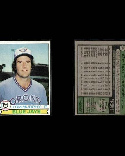 Toronto Blue Jays 1979 Topps Baseball 40-Card Lot Topps VG