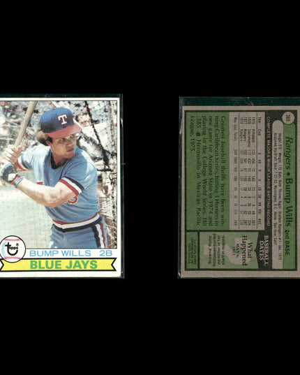 Toronto Blue Jays 1979 Topps Baseball 40-Card Lot Topps VG