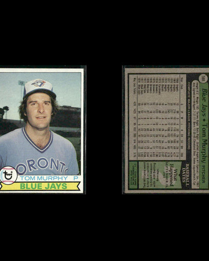 Toronto Blue Jays 1979 Topps Baseball 40-Card Lot Topps VG