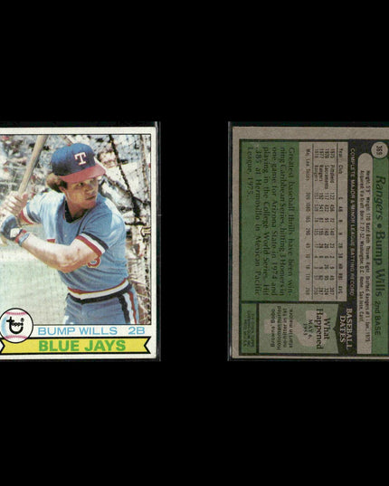 Toronto Blue Jays 1979 Topps Baseball 40-Card Lot Topps VG