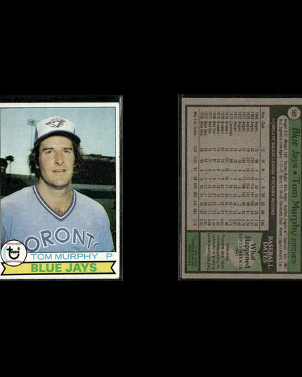 Toronto Blue Jays 1979 Topps Baseball 40-Card Lot Topps VG