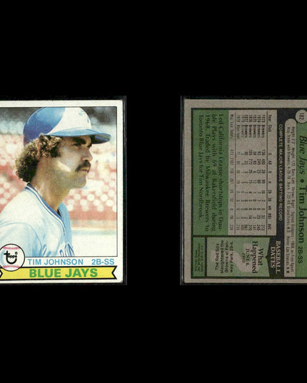 Toronto Blue Jays 1979 Topps Baseball 40-Card Lot Topps VG