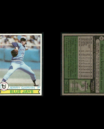 Toronto Blue Jays 1979 Topps Baseball 40-Card Lot Topps VG