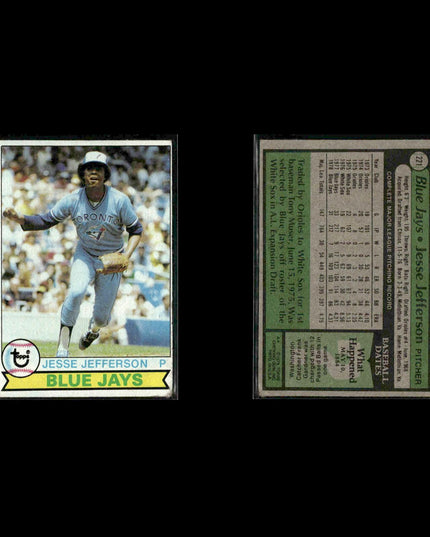Toronto Blue Jays 1979 Topps Baseball 40-Card Lot Topps VG