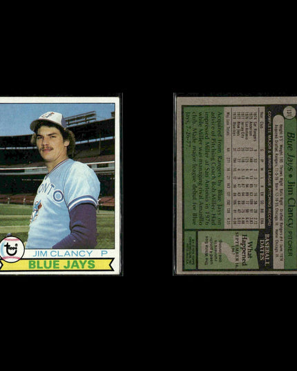 Toronto Blue Jays 1979 Topps Baseball 40-Card Lot Topps VG