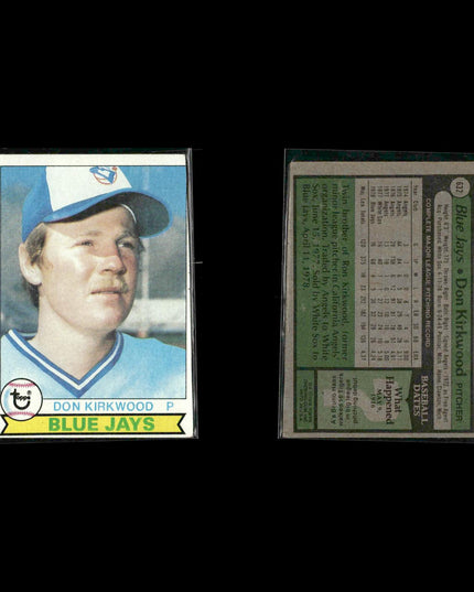 Toronto Blue Jays 1979 Topps Baseball 40-Card Lot Topps VG