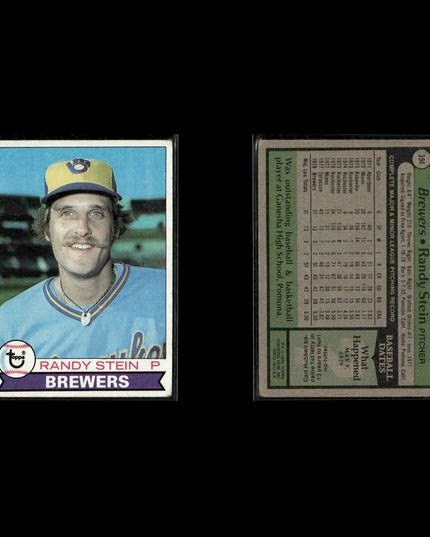 Milwaukee Brewers 1979 Topps Baseball 38-Card Lot Topps VG