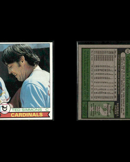 St. Louis Cardinals 1979 Topps Baseball 33-Card Lot Topps VG