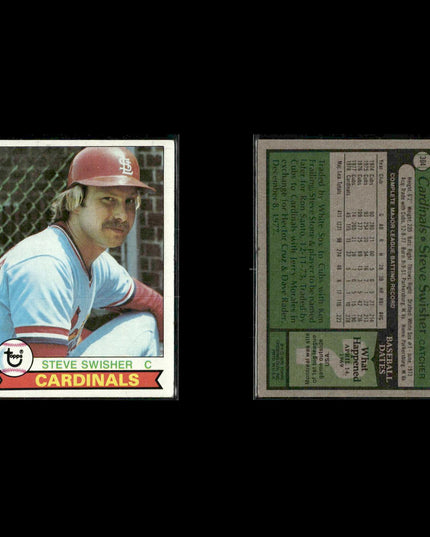 St. Louis Cardinals 1979 Topps Baseball 33-Card Lot Topps VG