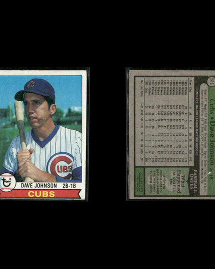 Chicago Cubs 1979 Topps Baseball 26-Card Lot Topps VG