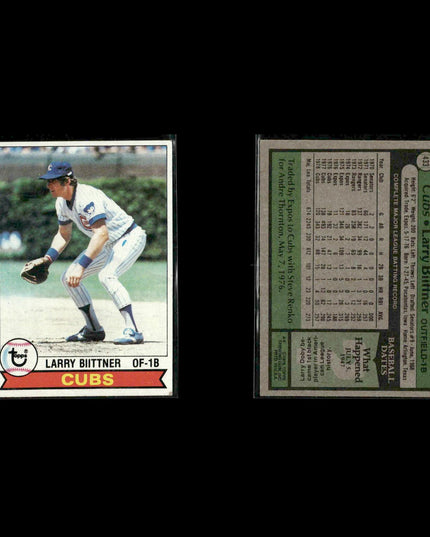 Chicago Cubs 1979 Topps Baseball 26-Card Lot Topps VG