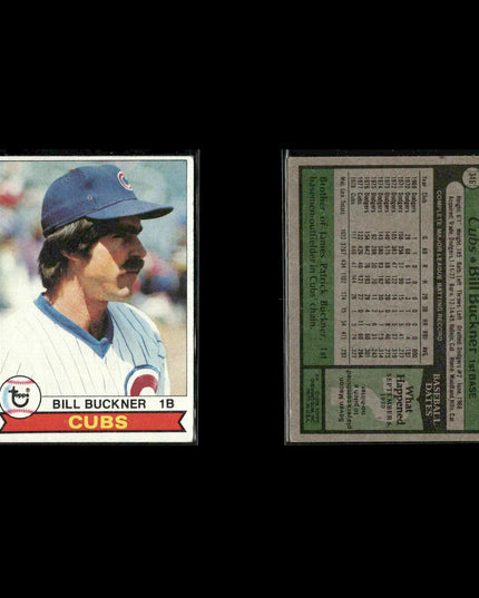 Chicago Cubs 1979 Topps Baseball 26-Card Lot Topps VG