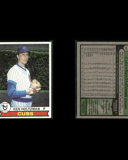 Chicago Cubs 1979 Topps Baseball 26-Card Lot Topps VG