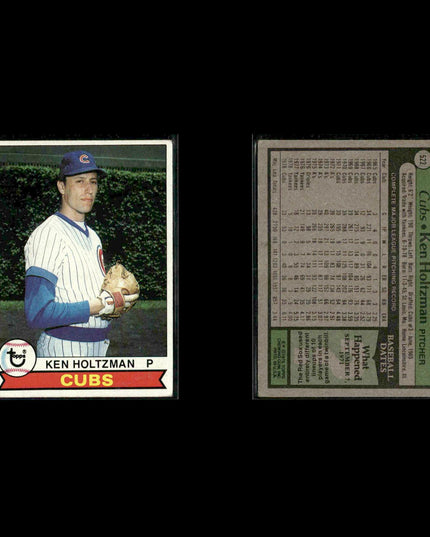 Chicago Cubs 1979 Topps Baseball 26-Card Lot Topps VG