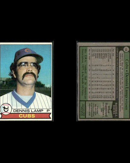 Chicago Cubs 1979 Topps Baseball 26-Card Lot Topps VG