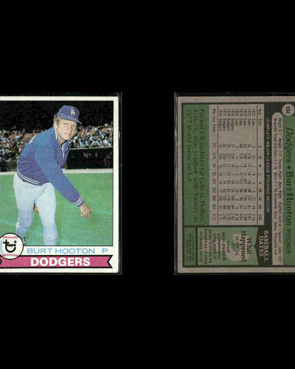 Los Angeles Dodgers 1979 Topps Baseball 20-Card Lot Topps VG