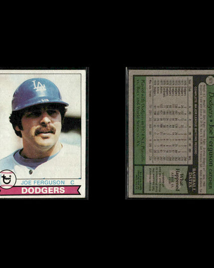 Los Angeles Dodgers 1979 Topps Baseball 20-Card Lot Topps VG