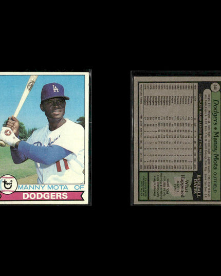 Los Angeles Dodgers 1979 Topps Baseball 20-Card Lot Topps VG