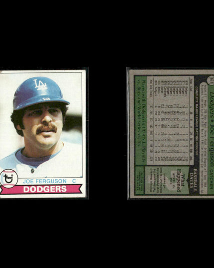 Los Angeles Dodgers 1979 Topps Baseball 20-Card Lot Topps VG