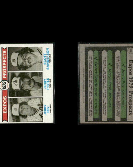 Montreal Expos 1979 Topps Baseball 42-Card Lot Topps VG