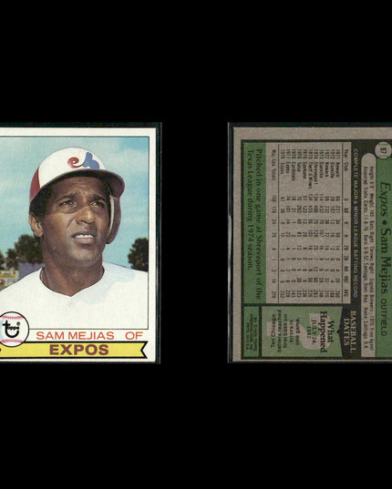 Montreal Expos 1979 Topps Baseball 42-Card Lot Topps VG