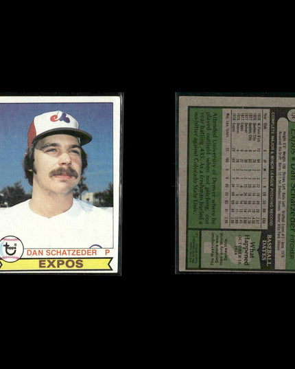 Montreal Expos 1979 Topps Baseball 42-Card Lot Topps VG