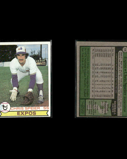 Montreal Expos 1979 Topps Baseball 42-Card Lot Topps VG