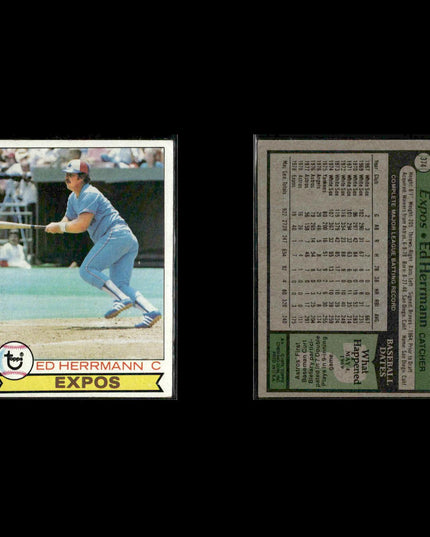 Montreal Expos 1979 Topps Baseball 42-Card Lot Topps VG
