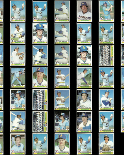 Seattle Mariners 1979 Topps Baseball 48-Card Lot Topps VG