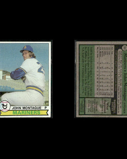 Seattle Mariners 1979 Topps Baseball 48-Card Lot Topps VG