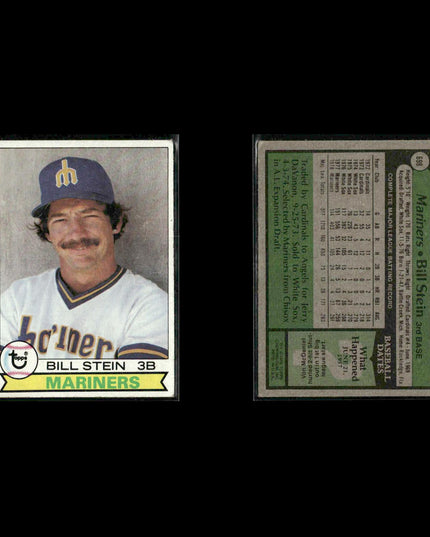 Seattle Mariners 1979 Topps Baseball 48-Card Lot Topps VG