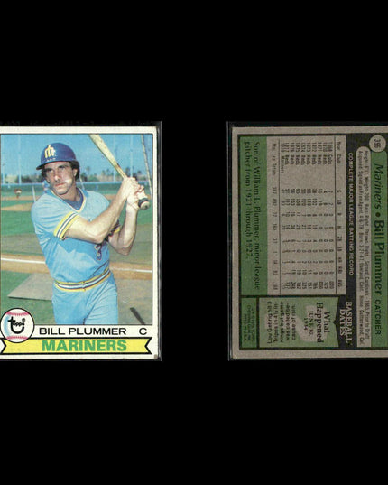 Seattle Mariners 1979 Topps Baseball 48-Card Lot Topps VG
