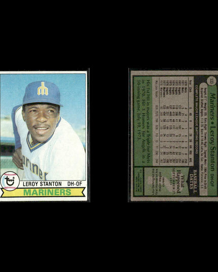 Seattle Mariners 1979 Topps Baseball 48-Card Lot Topps VG