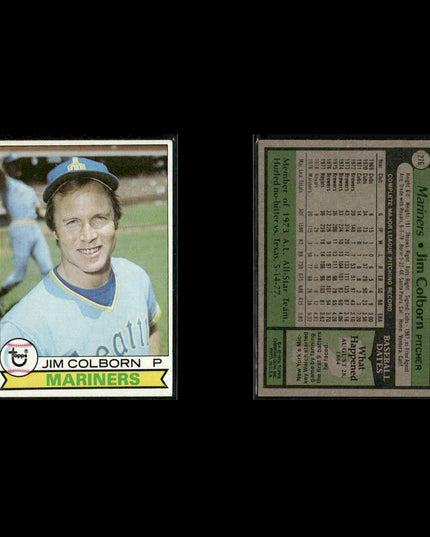 Seattle Mariners 1979 Topps Baseball 48-Card Lot Topps VG