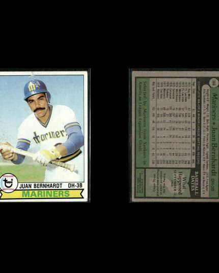 Seattle Mariners 1979 Topps Baseball 48-Card Lot Topps VG