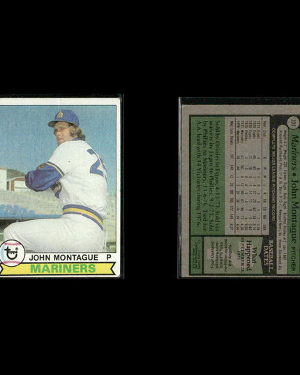 Seattle Mariners 1979 Topps Baseball 48-Card Lot Topps VG