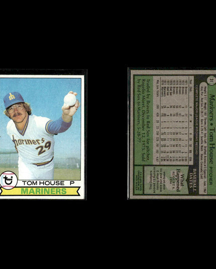 Seattle Mariners 1979 Topps Baseball 48-Card Lot Topps VG