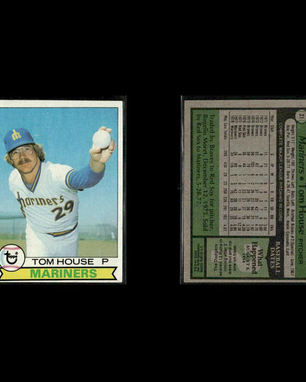 Seattle Mariners 1979 Topps Baseball 48-Card Lot Topps VG